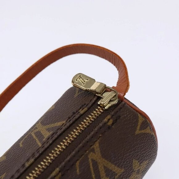 LOUIS VUITTON Monogram Papillon Pouch LV Auth BA4920 - Picture 12 of 16